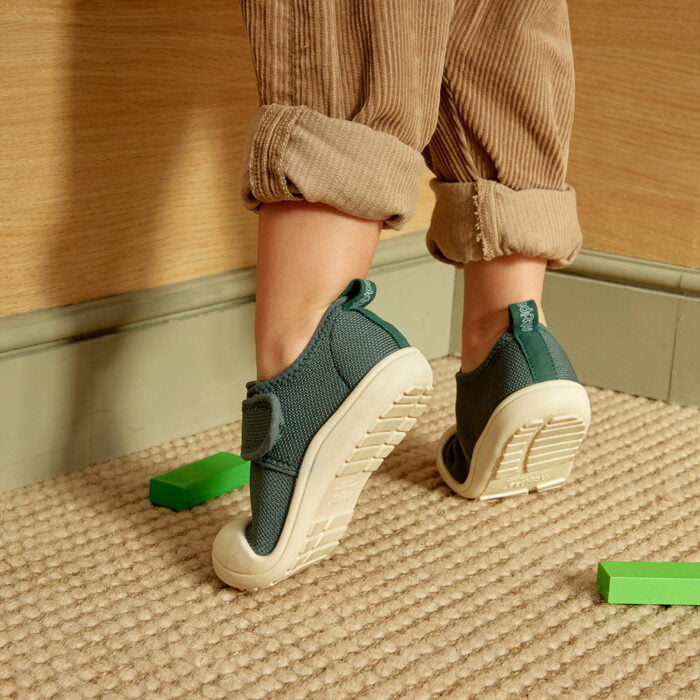 Attipas Knit Sneakers- Dark Green - Image 5